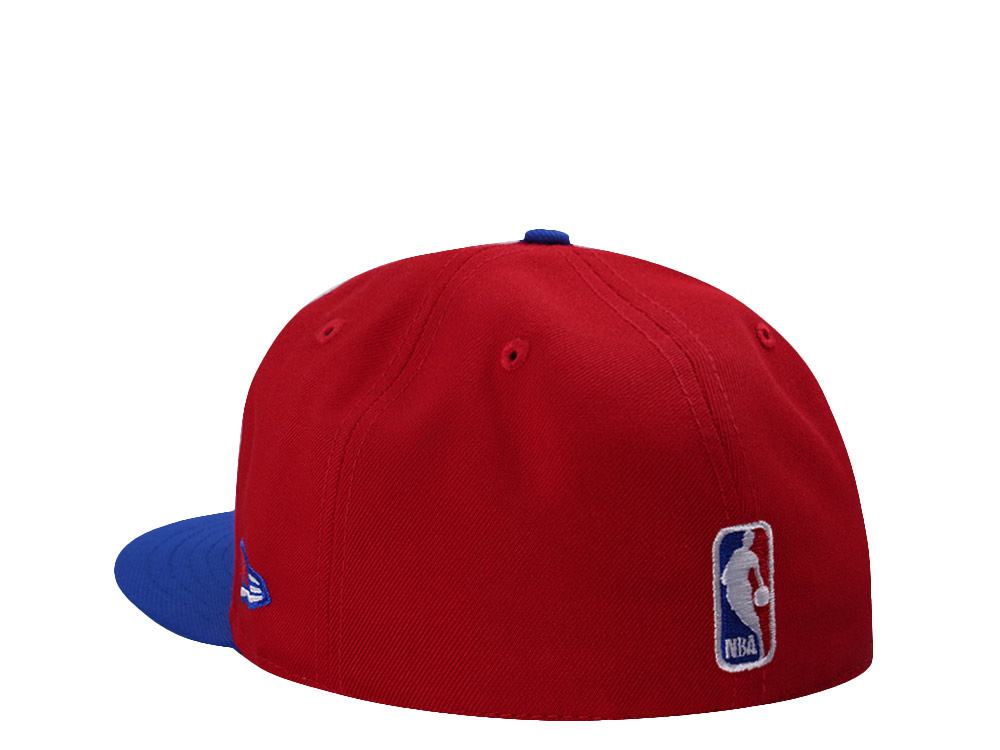 New Era Philadelphia 76ers All Star Game 2000 Scarlet Two Tone Edition 59Fifty Fitted Hat