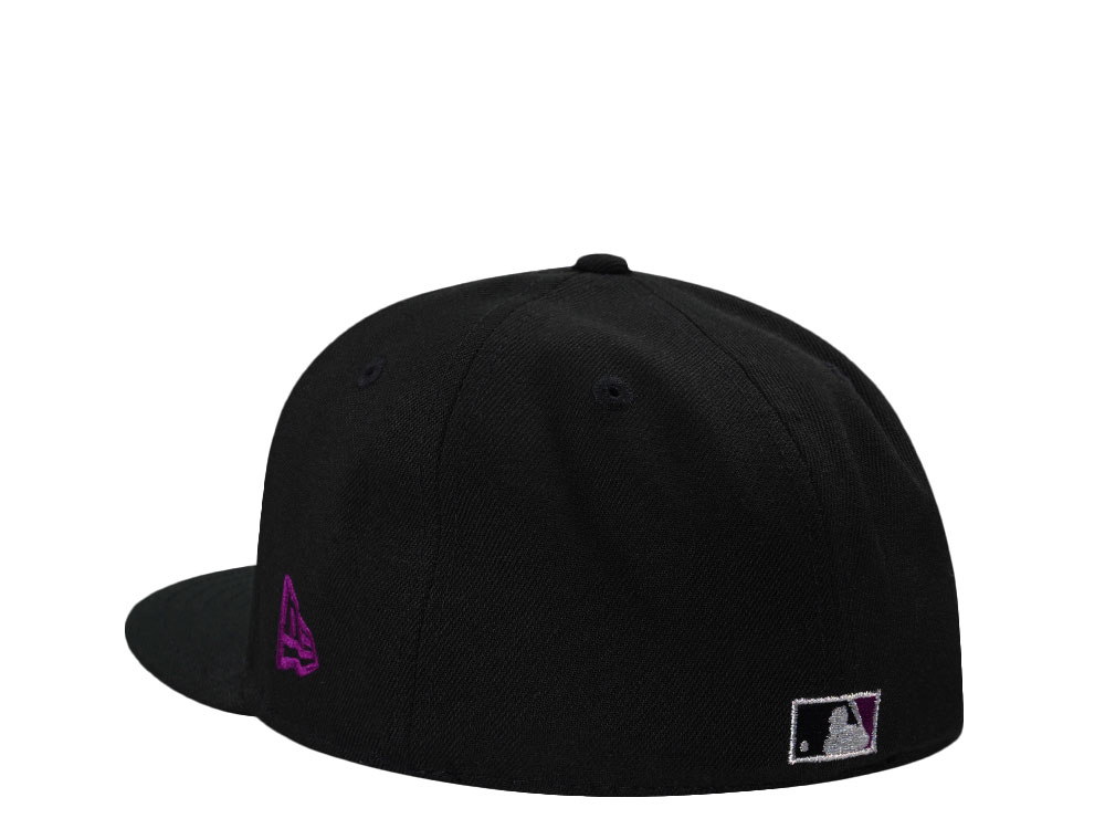 New Era Los Angeles Dodgers 40th Anniversary Black Prime Edition 59Fifty Fitted Hat