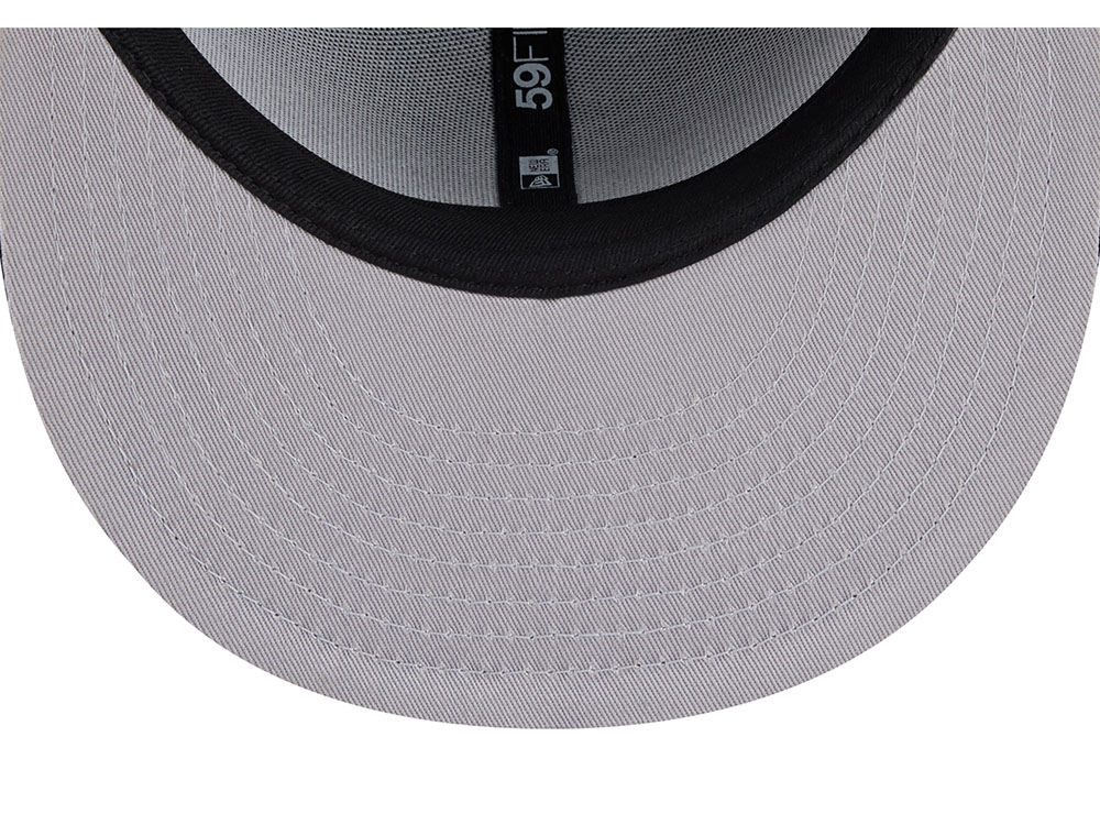 New Era Anaheim Angels Color Basic Black 59Fifty Fitted Hat