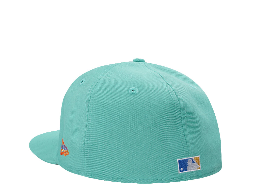 New Era New York Mets 50th Anniversary Clear Mint Prime Edition 59Fifty Fitted Hat