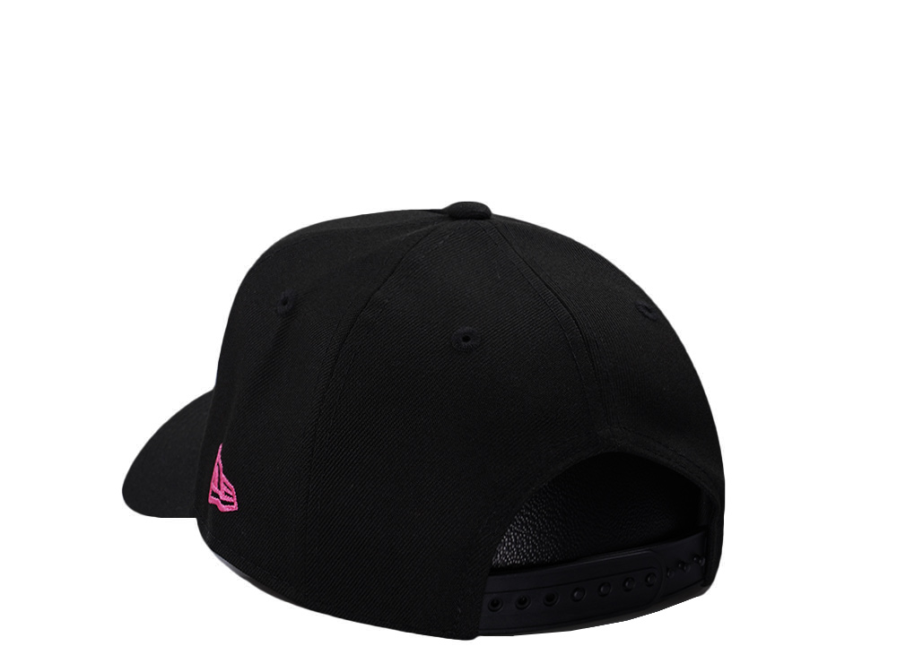 New Era Los Angeles Dodgers Tokyo Series Black Prime Edition 9Forty A Frame Snapback Hat