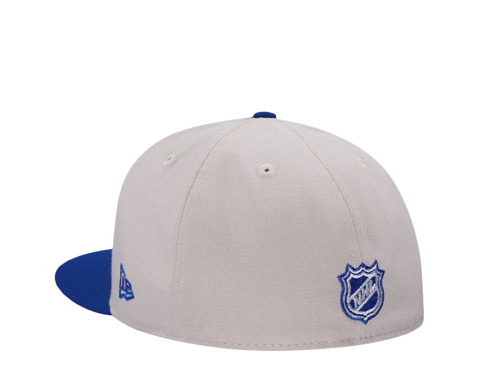 New Era Toronto Maple Leafs 100th Anniversary Stone Metallic Two Tone Edition 59Fifty Fitted Hat