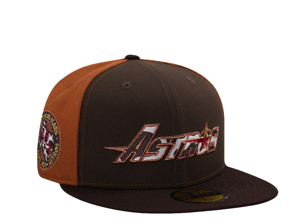 New Era Houston Astros 40th Anniversary Walnut Two Tone Edition 59Fifty Fitted Hat