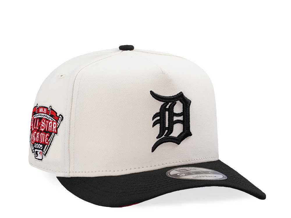 New Era Detroit Tigers All Star Game 2005 Chrome Two Tone Edition 9Fifty A Frame Snapback Hat