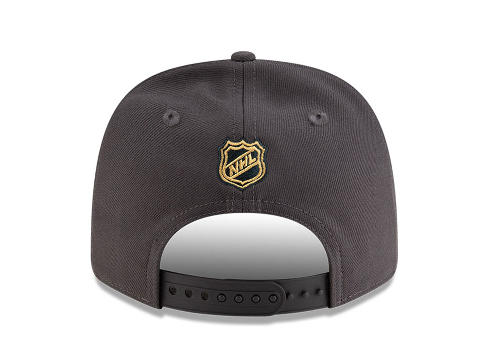 New Era Las Vegas Golden Knights Gray 9Seventy Stretch Snapback Hat