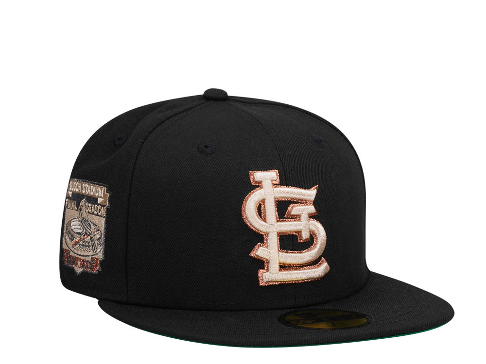 New Era St. Louis Cardinals Final Season Black Copper Edition 59Fifty Fitted Hat