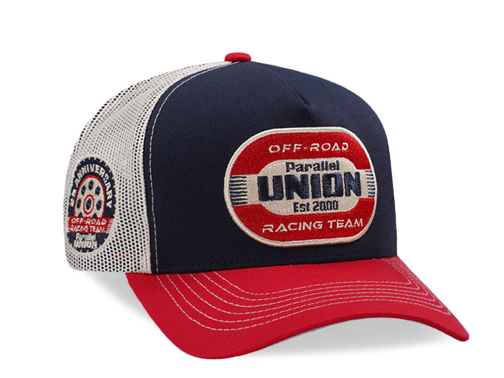 Parallel Union Off Road Racing Team Navy Edition Trucker Snapback Hat