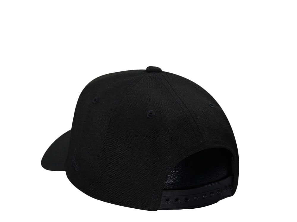 New Era New York Mets Est 1962 Black Metallic A Frame 9Forty Snapback Hat