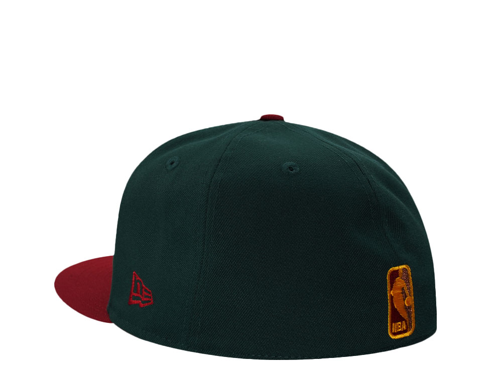 New Era Seattle Supersonics 20th Anniversary Dark Green Two Tone Edition 59Fifty Fitted Hat
