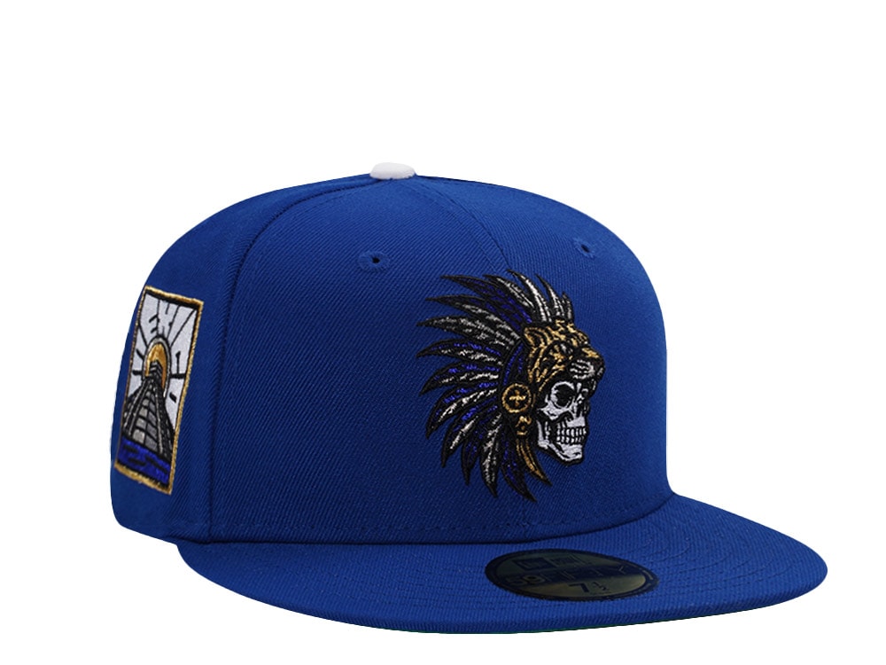 New Era Mexico Warrior Royal Blue Prime Edition 59Fifty Fitted Hat