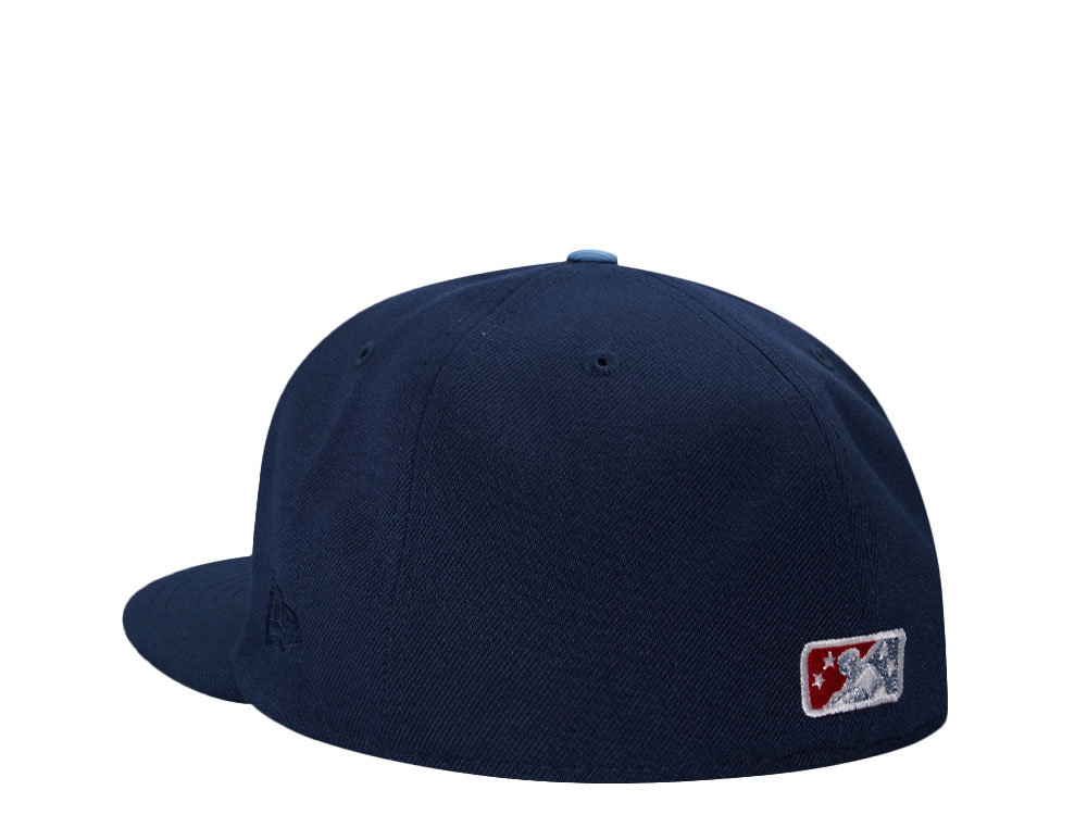 New Era Erie SeaWolves Oceanside Script Edition 59Fifty Fitted Hat