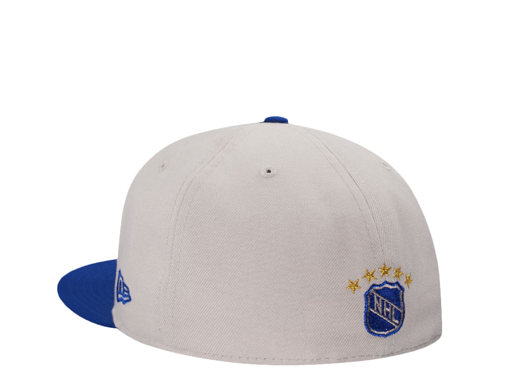 New Era Washington Capitals All Star Game 1984 Stone Two Tone Throwback Edition 59Fifty Fitted Hat