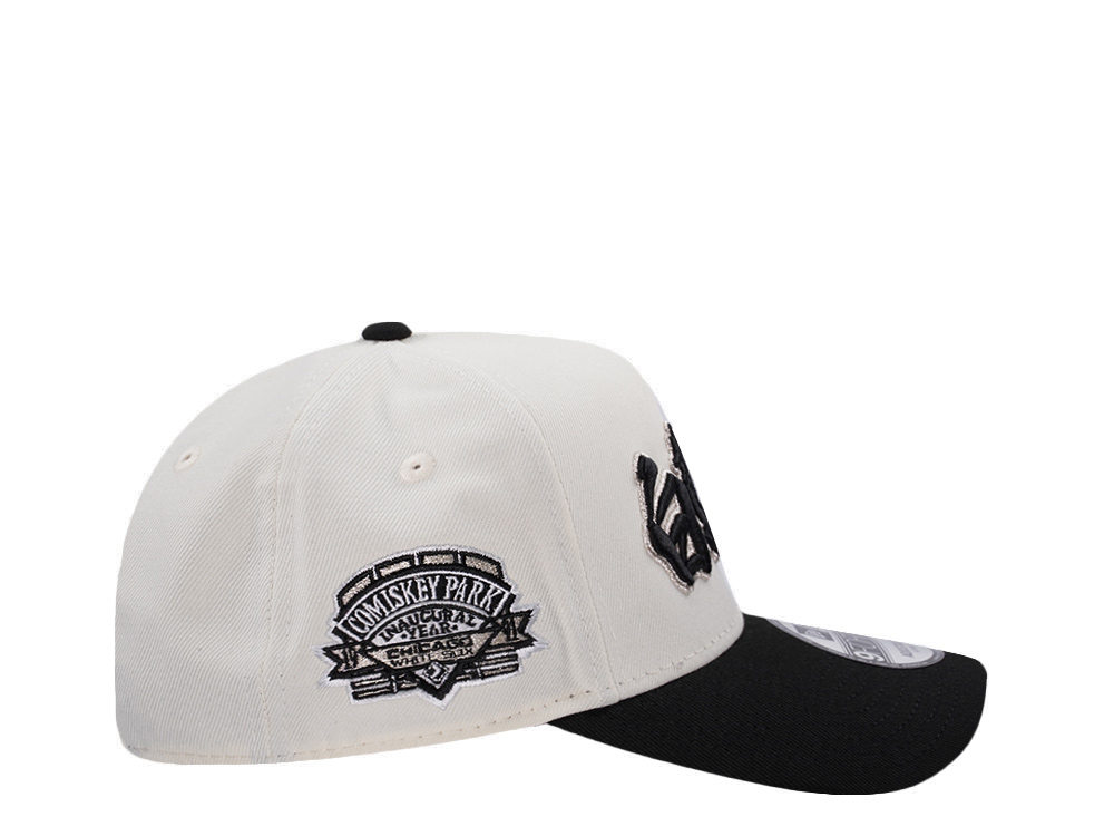 New Era Chicago White Sox Comiskey Park Kanji Chrome Two Tone Edition 9Forty A Frame Snapback Hat