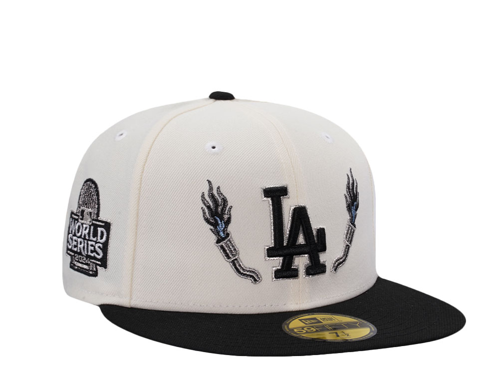 New Era Los Angeles Dodgers World Series 2024 Chrome Two Tone Edition 59Fifty Fitted Hat