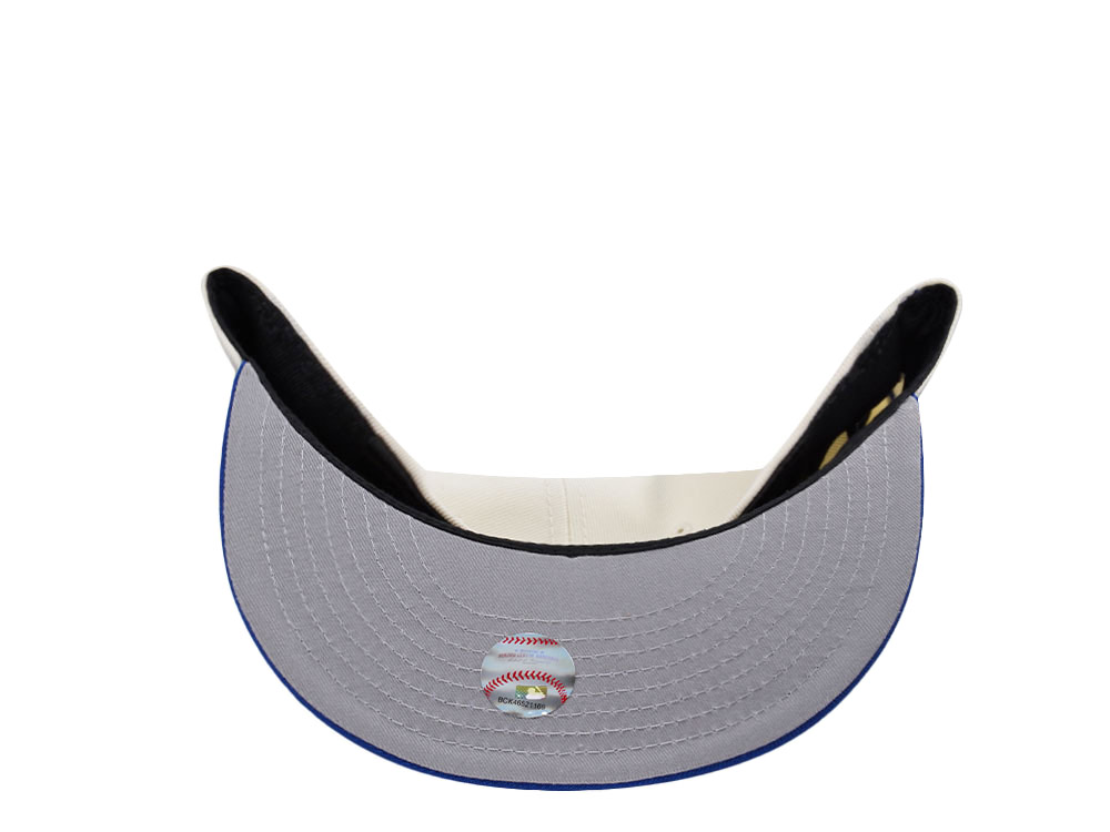 New Era Los Angeles Dodgers World Series Chase 2025 White Prime Edition 59Fifty Fitted Hat