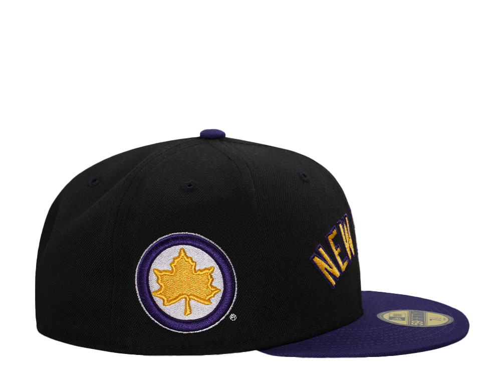New Era New York Yankees Rucker Park Black Purple Two Tone Edition
