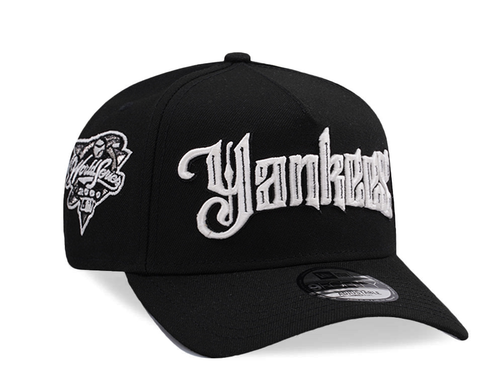 New Era New York Yankees World Series 2000 Black Prime Edition 9Forty A Frame Snapback Hat