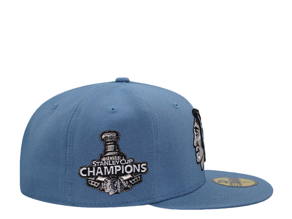New Era Chicago Blackhawks Stanley Cup Champs 2010 Iced Out Edition 59Fifty Fitted Hat