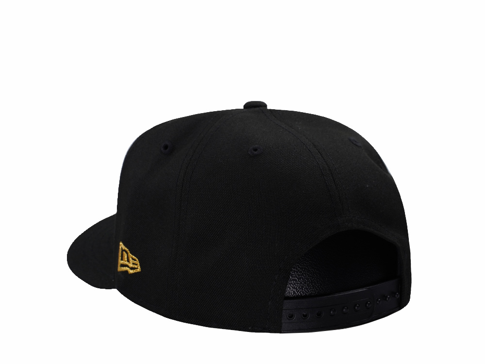 New Era Los Angeles Dodgers World Series 2025 Black Prime Edition 9Fifty A Frame Snapback Hat