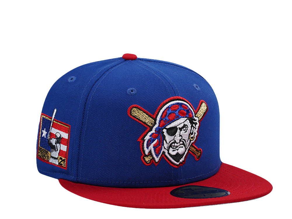 New Era Pittsburgh Pirates Roberto Clemente Blue Two Tone Edition 59Fifty Fitted Hat