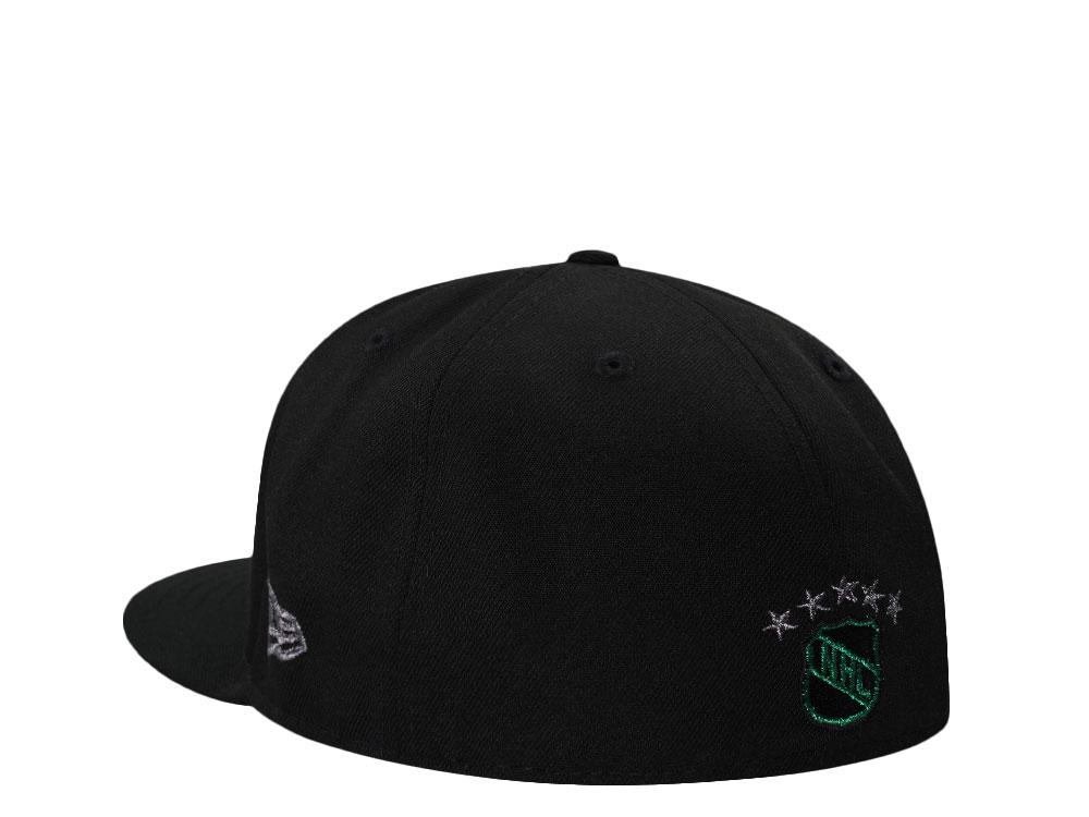 New Era Dallas Stars 20th Anniversary Metallic Black Prime Edition 59Fifty Fitted Hat