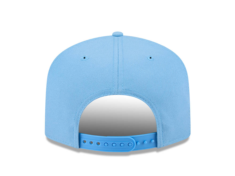 New Era North Carolina Tar Heels Blue 9Fifty A Frame Snapback Hat