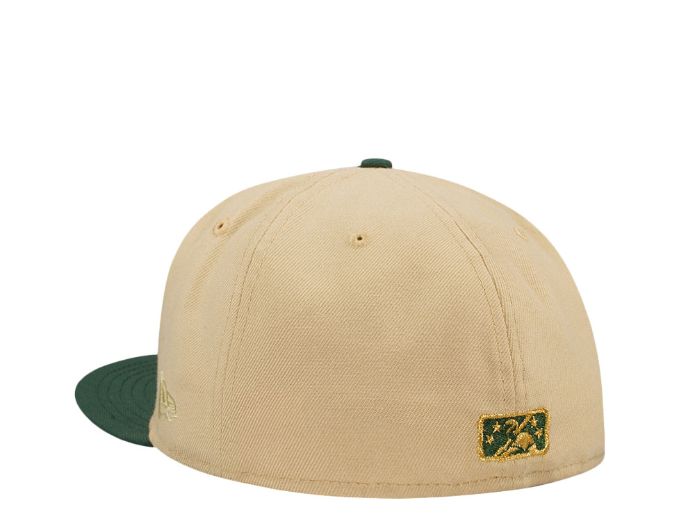 New Era Eugene Emeralds All Star Game 2014 Vegas Gold Two Tone Edition 59Fifty Fitted Hat