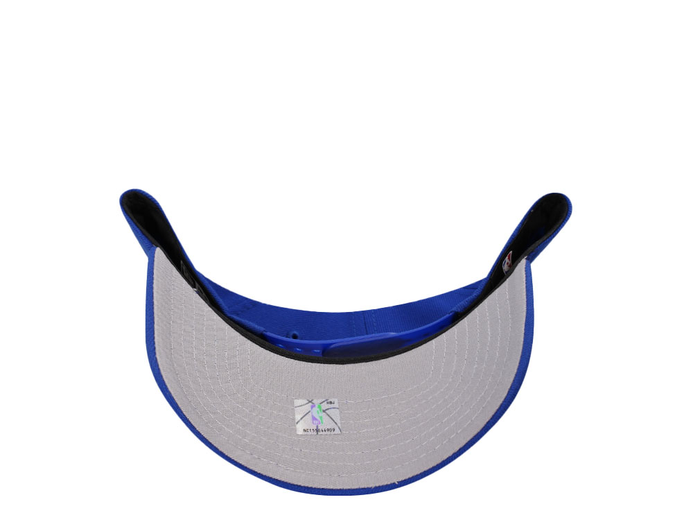 New Era Philadelphia 76ers Blue Classic 9Forty A Frame Snapback Hat