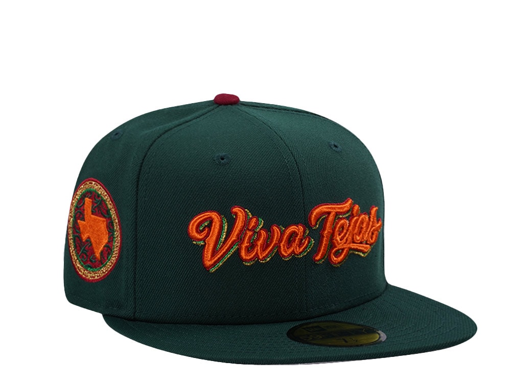 New Era Texas Rangers City Connect Dark Green Prime Edition 59Fifty Fitted Hat