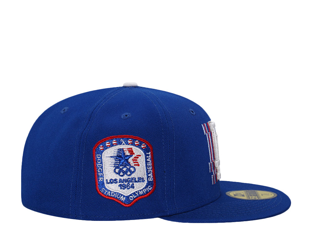 New Era Los Angeles Dodgers Olympic Baseball 1984 Cascading Prime Edition 59Fifty Fitted Hat