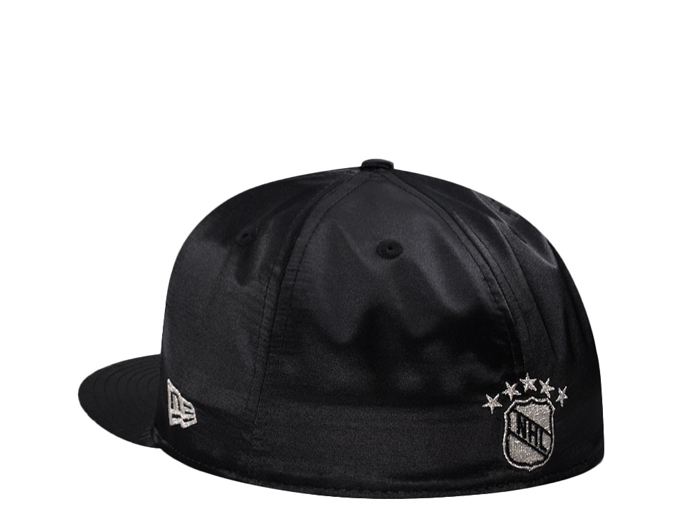 New Era Los Angeles Kings All Star Game 2017 Black Satin Throwback Edition 59Fifty Fitted Hat