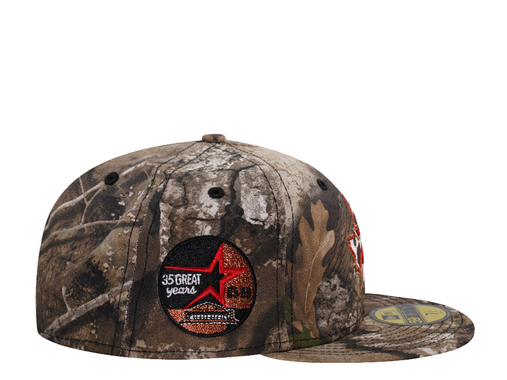 PRE-ORDER New Era Houston Astros 35th Anniversary Realtree APX Prime Edition 59Fifty Fitted Hat