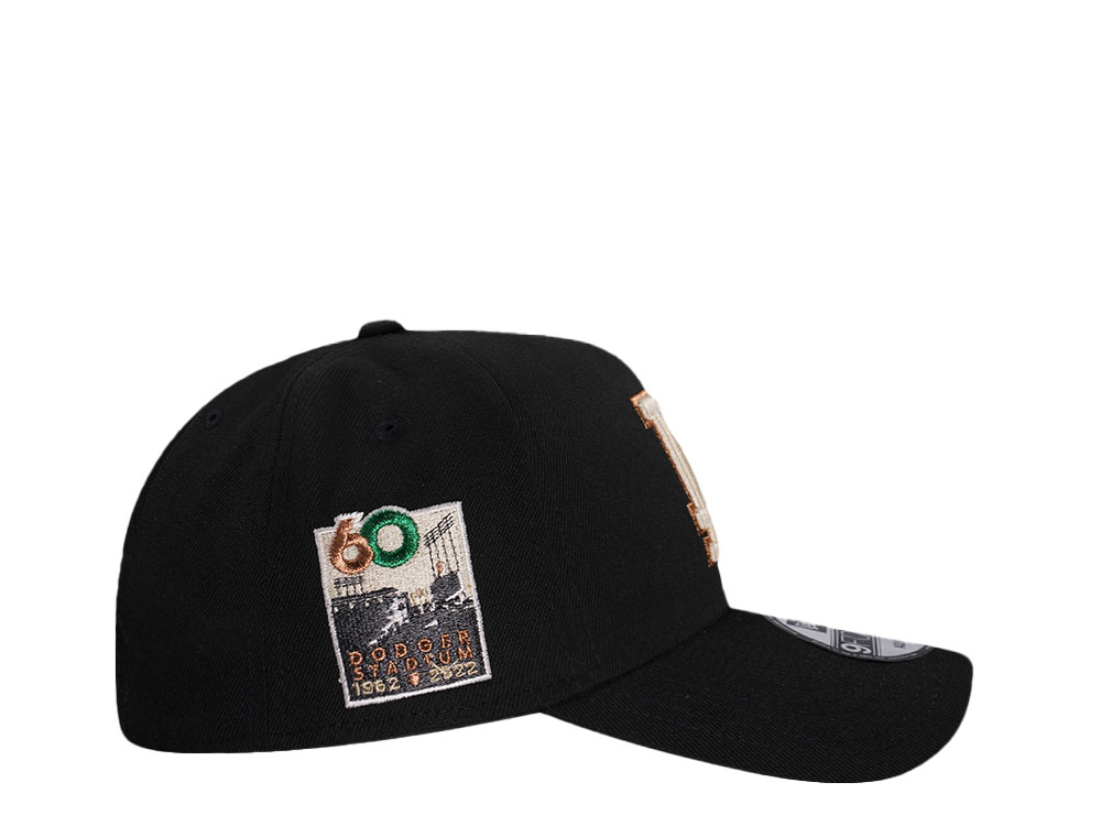 New Era Los Angeles Dodgers 60th Anniversary Dodger Stadium Metallic Outline Edition 9Forty A Frame Snapback Hat