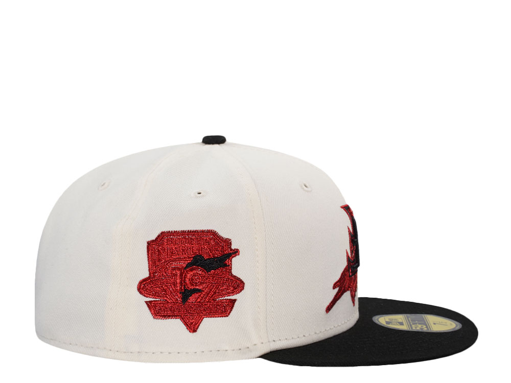 New Era Florida Marlins 10th Anniversary Movie Legend Chrome Edition 59Fifty Fitted Hat