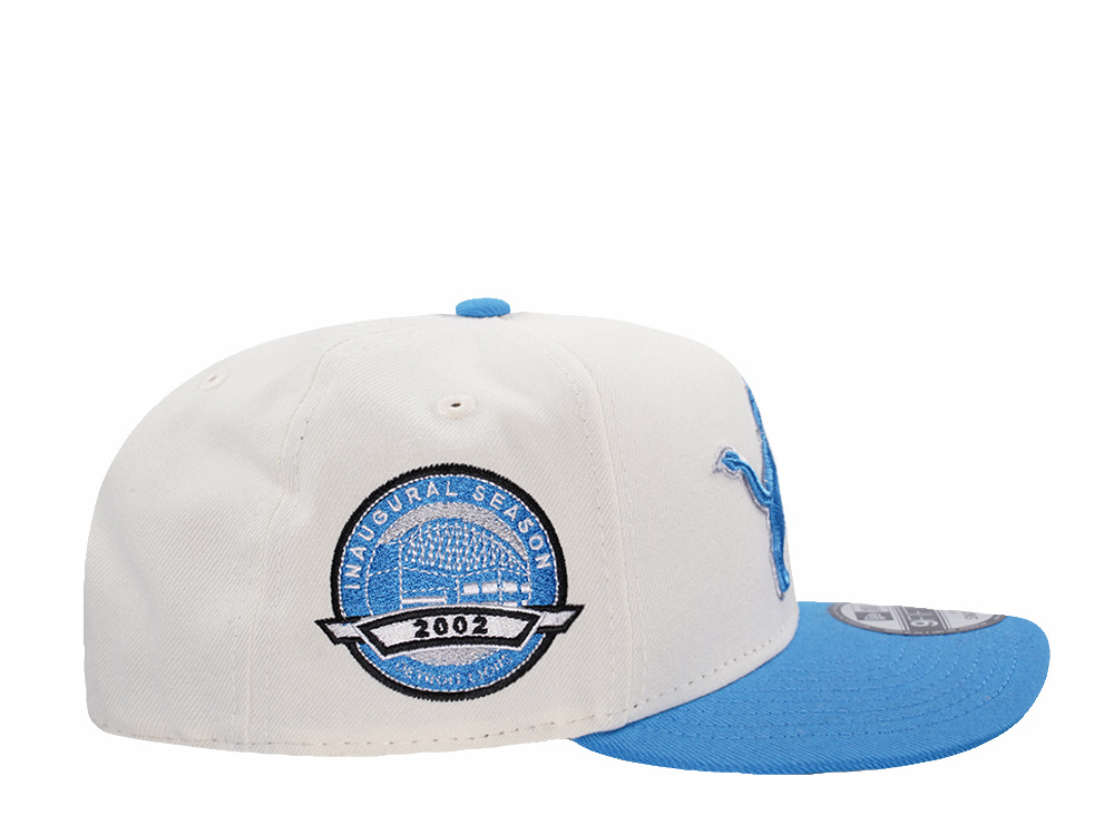 New Era Detroit Lions Inaugural Season Chrome Two Tone Edition 9Fifty A Frame Snapback Hat