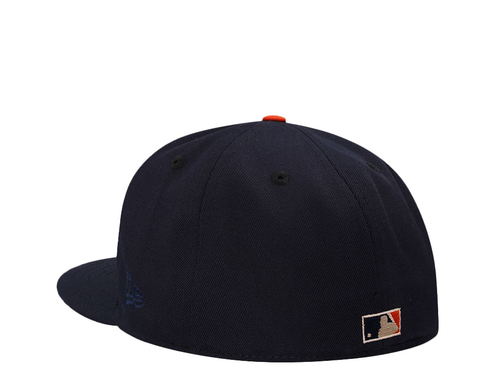 New Era Houston Astros Inaugural Season 2000 Navy Copper Edition 59Fifty Fitted Hat