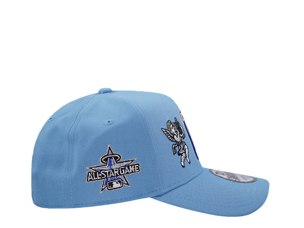 New Era Anaheim Angels All Star Game 2010 Cupids Sky Blue Prime Edition 9Forty A Frame Snapback Hat