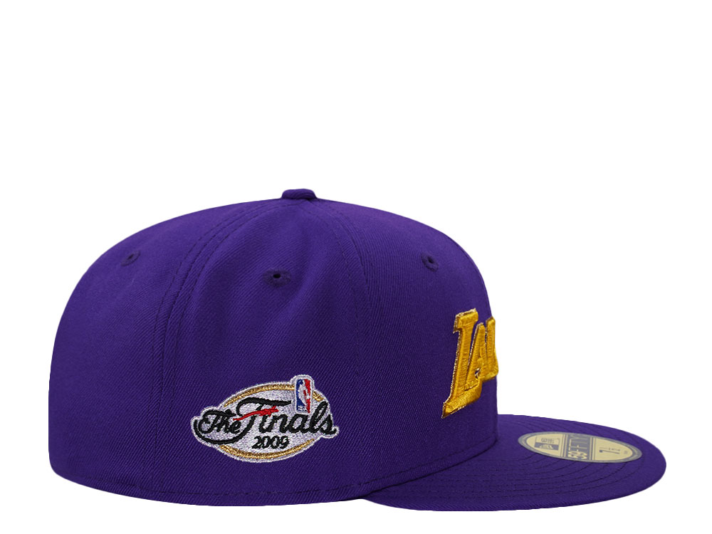 New Era Los Angeles Lakers Finals 2009 Purple Prime Edition 59Fifty Fitted Hat