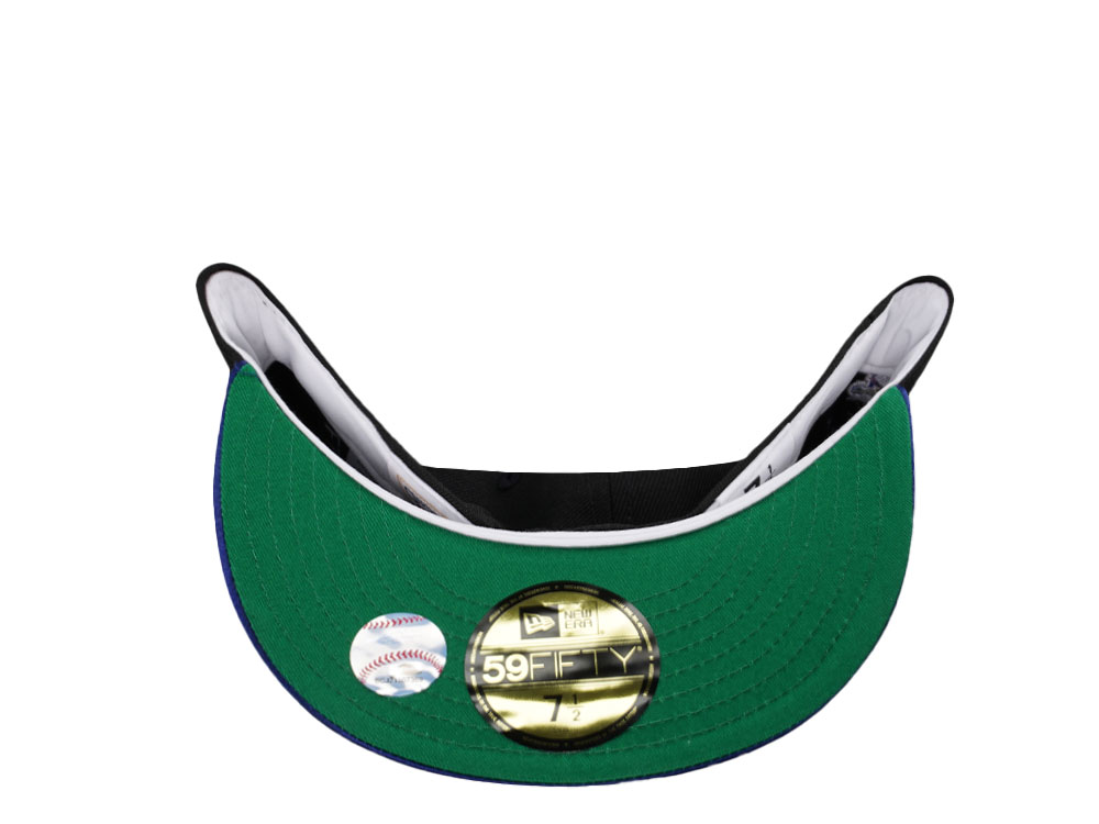 New Era Texas Rangers All Star Game 1995 Black Satin Brim Two Tone Edition 59Fifty Fitted Hat