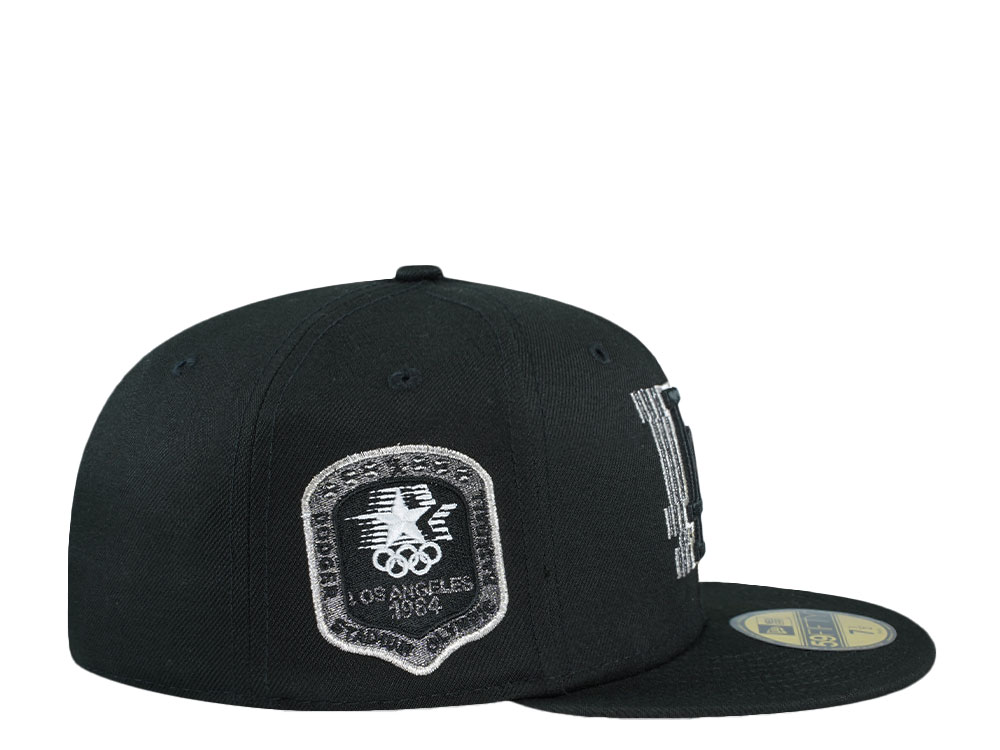 New Era Los Angeles Dodgers Olympic Baseball 1984 Liquid Titanium Fade Edition 59Fifty Fitted Hat