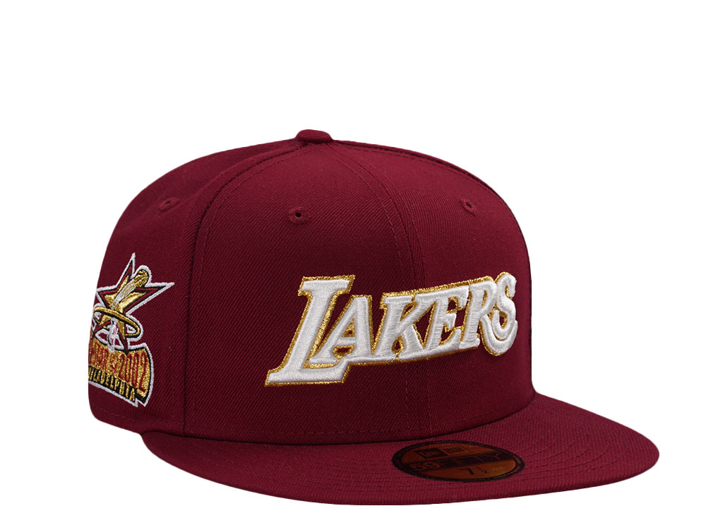 New Era Los Angeles Lakers All Star Game 2002 Red Prime Edition 59Fifty Fitted Hat