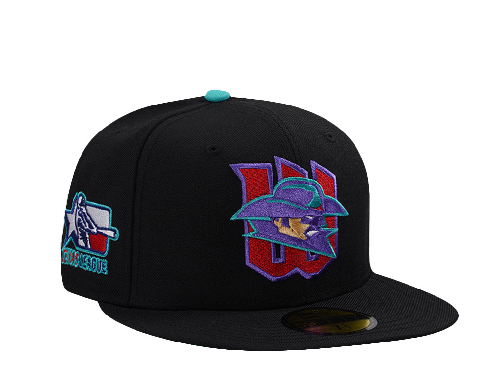New Era Wichita Wranglers Wool Black Prime Edition 59Fifty Fitted Hat