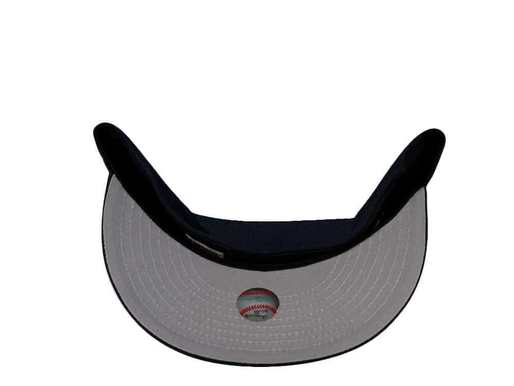 New Era New York Mets 50th Anniversary Ocean Metallic Edition 59Fifty Fitted Hat