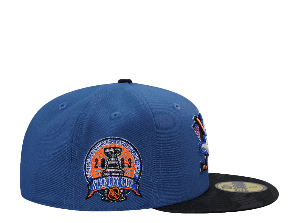 New Era Anaheim Ducks Stanley Cup 2003 Indigo Blue Two Tone Edition 59Fifty Fitted Hat