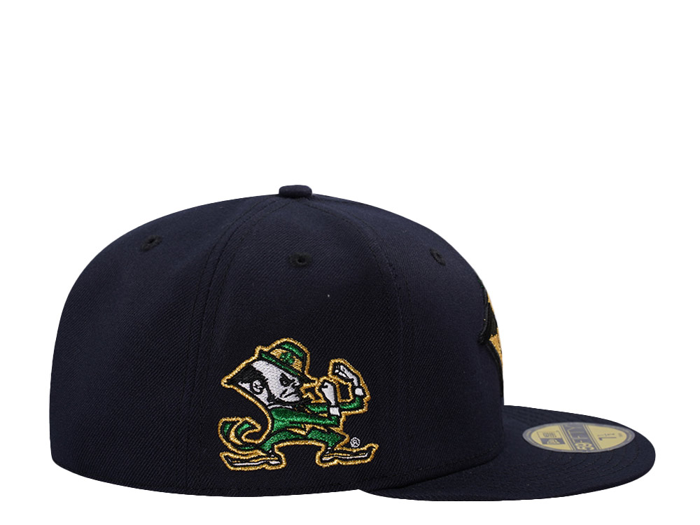 PRE-ORDER New Era Notre Dame Fighting Irish Navy Prime Edition 59Fifty Fitted Hat