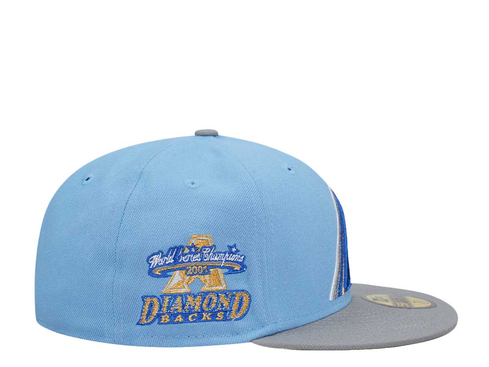 New Era Arizona Diamondbacks World Series Champions Sky Gold Two Tone Edition 59Fifty Fitted Hat