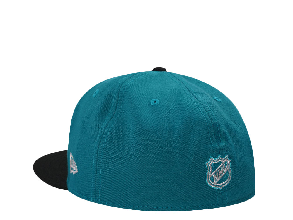 New Era San Jose Sharks 20th Anniversary Two Tone Edition 59Fifty Fitted Hat