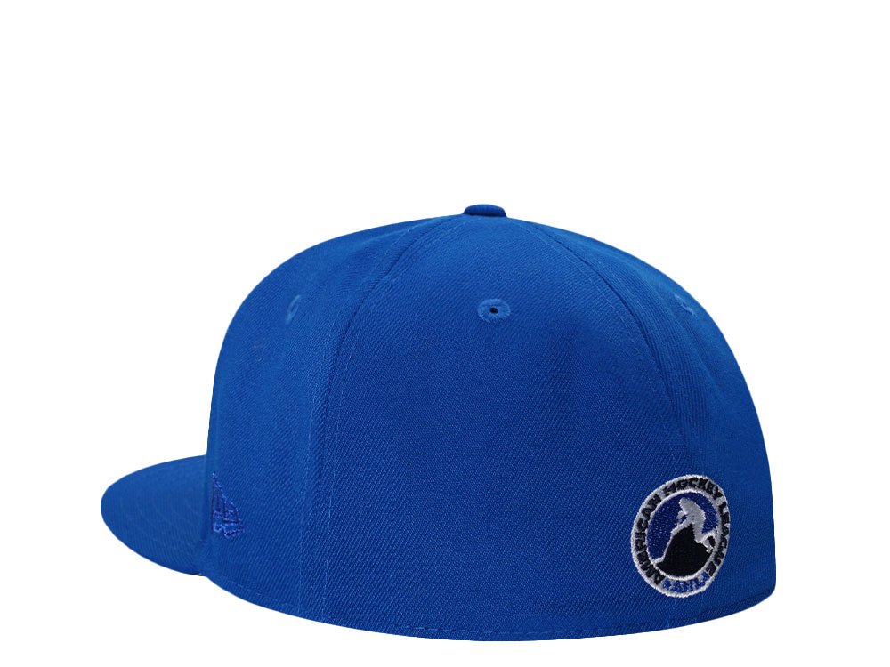 New Era Manitoba Moose Twenty Seasons Blue Edition 59Fifty Fitted Hat