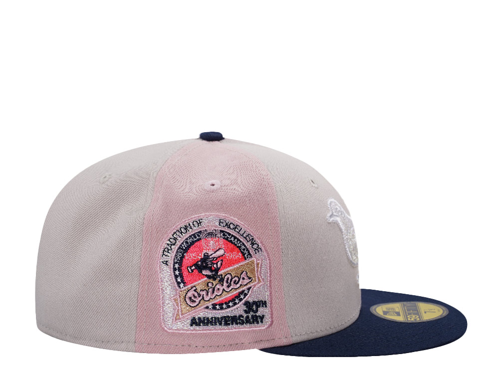 PRE-ORDER New Era Baltimore Orioles 30th Anniversary Pinwheel Edition 59Fifty Fitted Hat