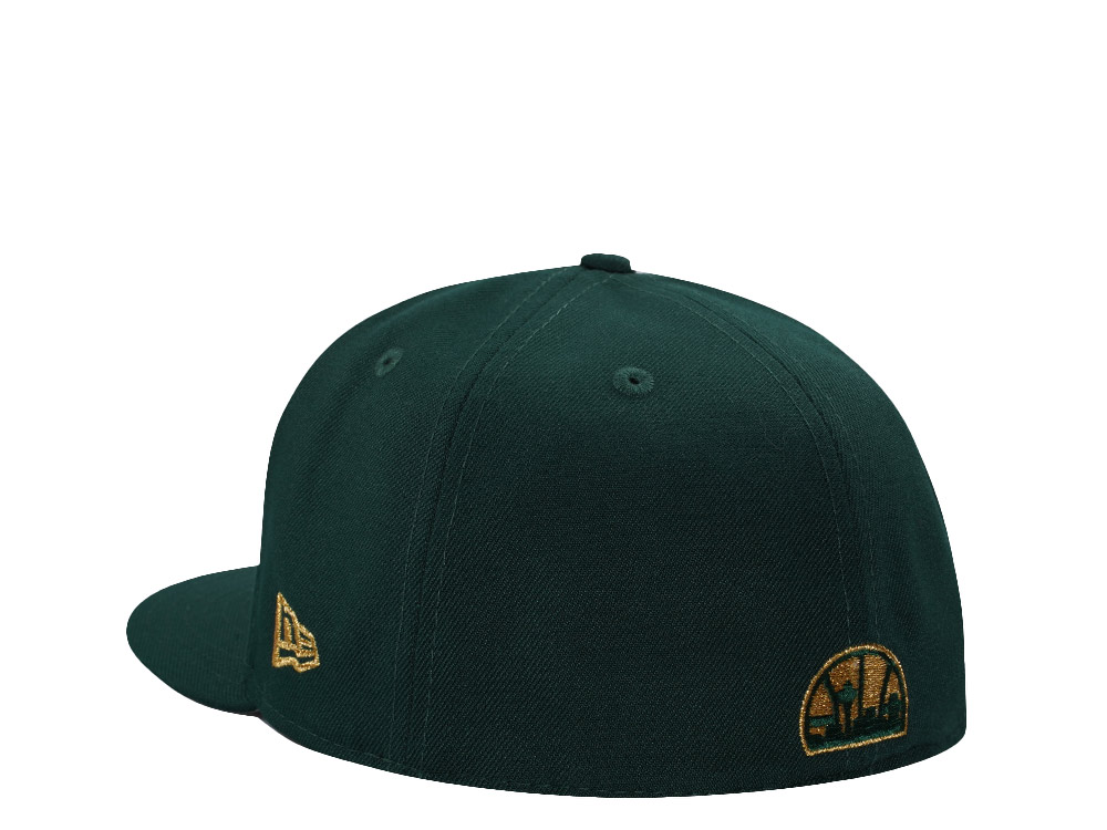 New Era Seattle Supersonics 40th Anniversary Dark Green Prime Edition 59Fifty Fitted Hat